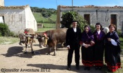 A traditional Sardinian wedding couple.